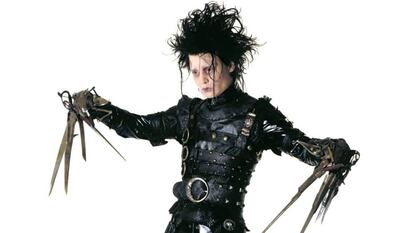 Johnny Depp como Eduardo Manostijeras (Tim Burton, 1990)