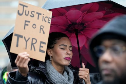 Protesters march Saturday, Jan. 28, 2023, in Memphis, Tenn., over the death of Tyre Nichols, who died after being beaten by Memphis police.