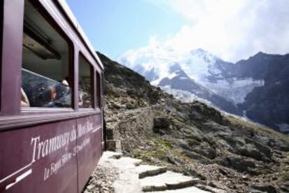 El 'Tramway du Mont Blanc'.