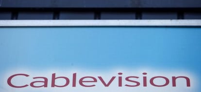 Logo de Cablevisión en un imagen tomada en 2010 en Nueva York.