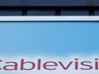 Logo de Cablevisi&oacute;n en un imagen tomada en 2010 en Nueva York.