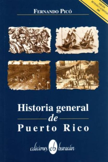 Portada de 'Historia general de Puerto Rico'.