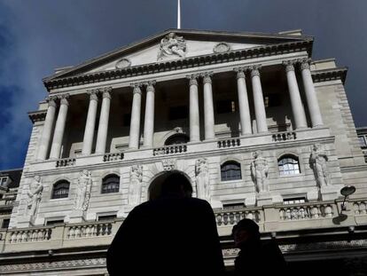 Banco de Inglaterra, en la City de Londres (Reino Unido).