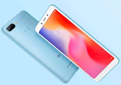 El diseño del Xiaomi Redmi 6 no tiene nada que envidiar al de móviles más caros de la gama media