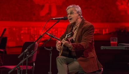 Caertano Veloso, en el Palau de la M&uacute;sica el viernes.