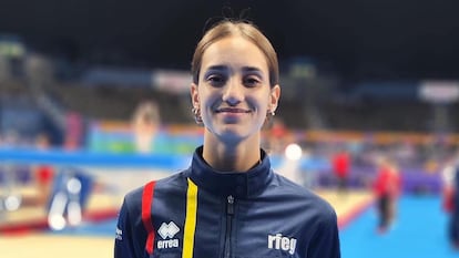 La gimnasta María Herranz.