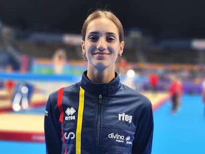 La gimnasta María Herranz.