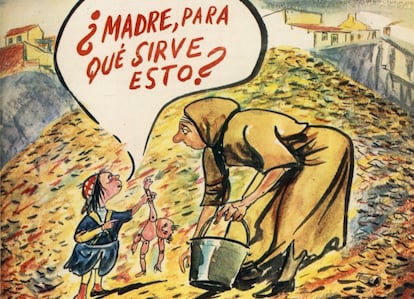 Una portada de 'La Codorniz' dibujada por Herreros en 1973.