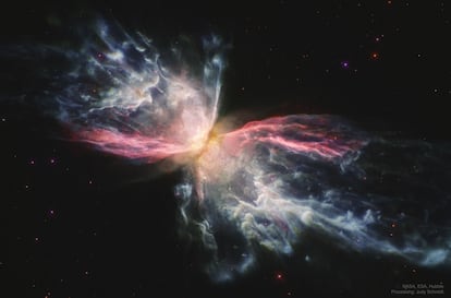 La nebulosa planetaria Mariposa, captada por el 'Hubble'.