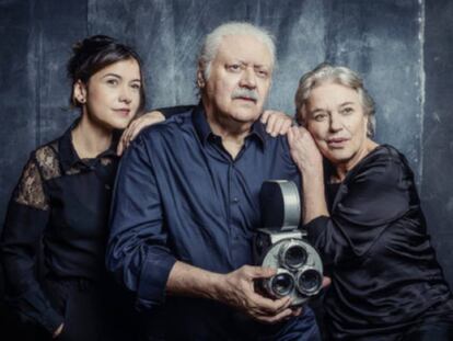 Mar Ulldemolins, Mario Gas y Serena Vergano, protagonistas de la  obra 'Maestro Fellini'.