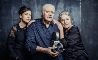 Mar Ulldemolins, Mario Gas y Serena Vergano, protagonistas de la  obra 'Maestro Fellini'.