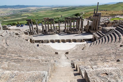 Ruinas romanas de Dougga.