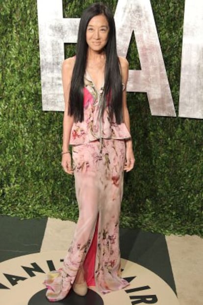 Vera Wang, en una imagen tomada después de la gala de los Oscar, el 26 de febrero de 2012.