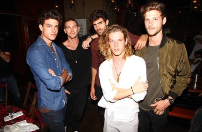 Xavier Serrano, Adam Senn, Juan Betancourt, Biel Juste y Nic Pletts.