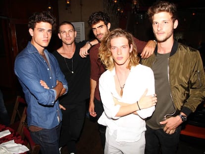 Xavier Serrano, Adam Senn, Juan Betancourt, Biel Juste y Nic Pletts.