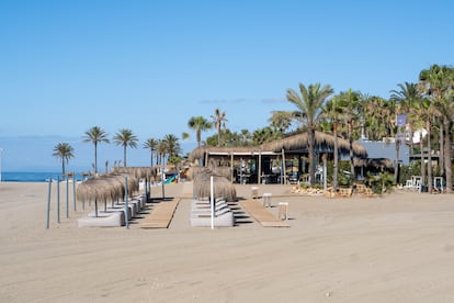 El 'beach club' La Milla Marbella.