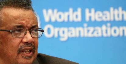 El director general de la OMS, Tedros Adhanom.