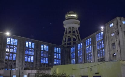 Vista del Penal Lisandro Olmos, en Buenos Aires.