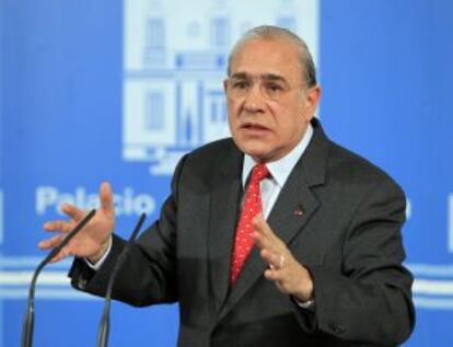 El secretario general de la OCDE, Ángel Gurría.