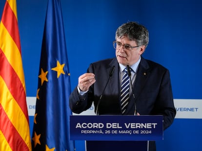 El expresidente de la Generalitat Carles Puigdemont.