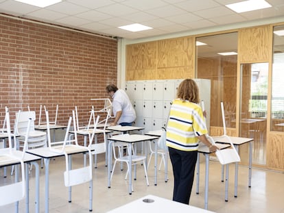 Curso escolar en Cataluña