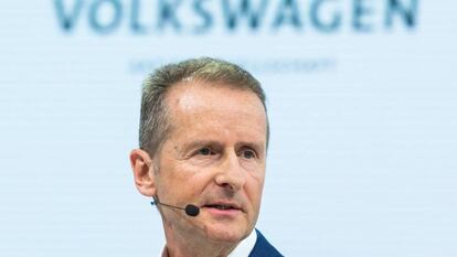 Herbert Diess, CEO del grupo Volkswagen.