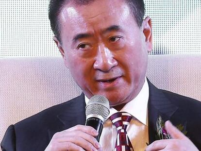 El magnate chino Wang Jialin, fundador del grupo Wanda.