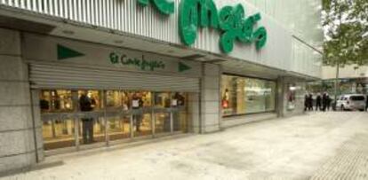 Una tienda de El Corte Inglés. EFE/archivo