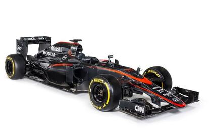 El nuevo aspecto del McLaren MP4-30.