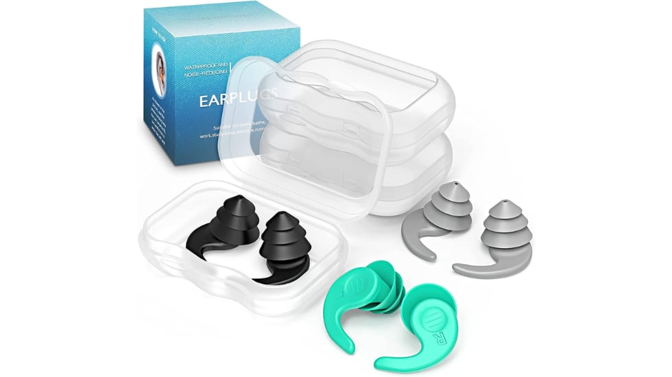 Cada uno de los tapones de oído incluye su caja de almacenamiento.