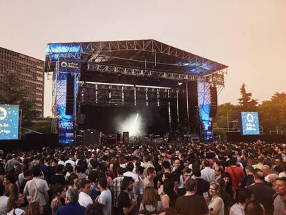 Actuación de Wilco en una de las anteriores ediciones de Noches del Botánico.