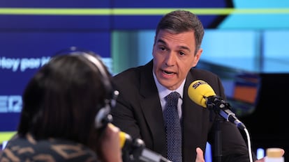 Dvd 1211 (30-04-24). Àngels Barceló entrevista a Pedro Sánchez, presidente del Gobierno, en 'Hoy por Hoy'