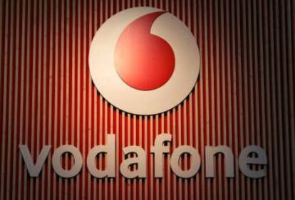 Logo de Vodafone.