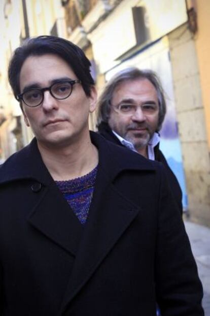 Los directores Andrés Duque (izquierda) y Victor Kossakovsky.