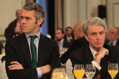 Ignacio Soto, Director general de Prisa noticias y Eduardo Montes, presidente de Unesa