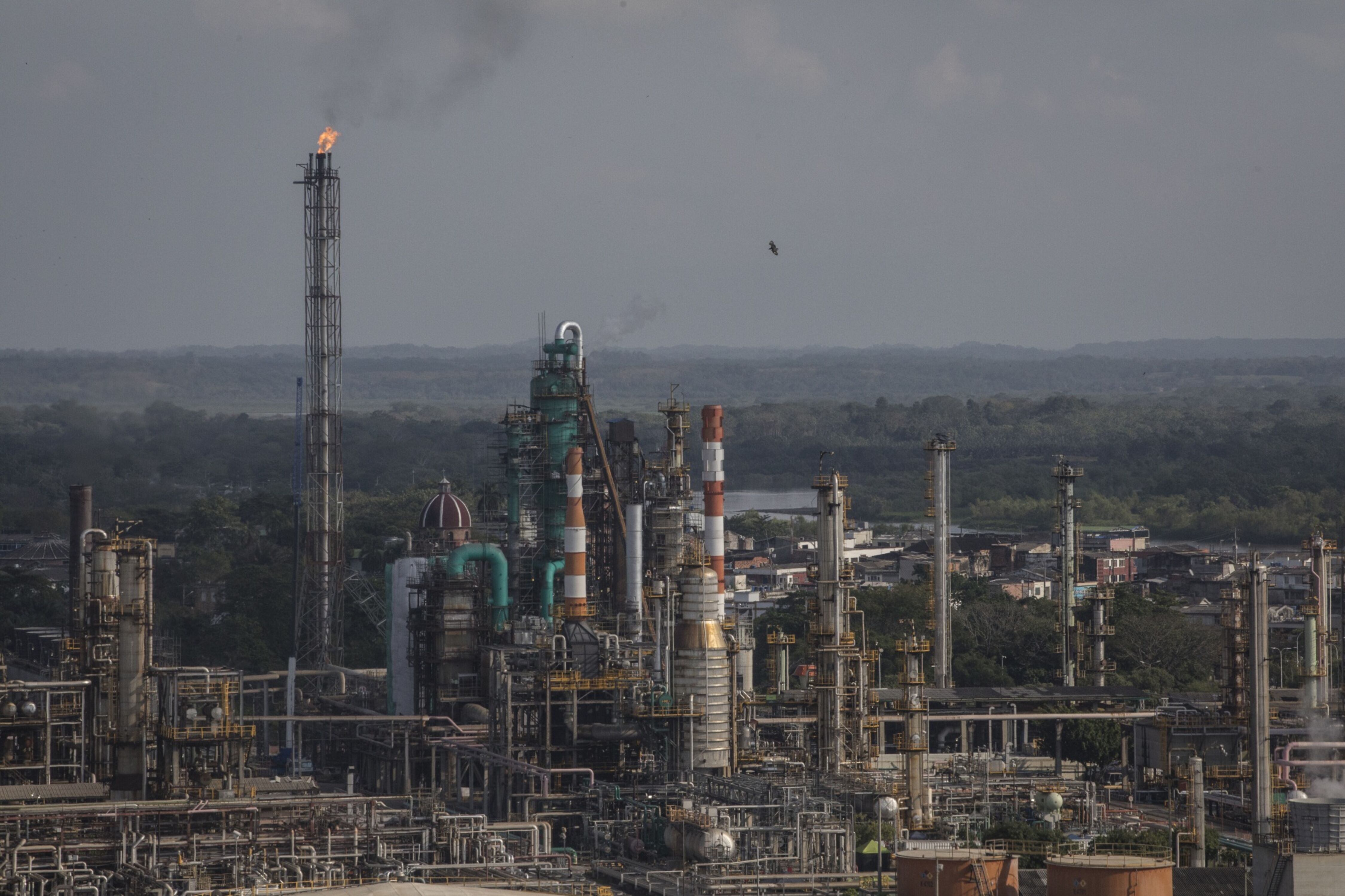 La refinería de Ecopetrol en Barrancabermeja, Colombia.