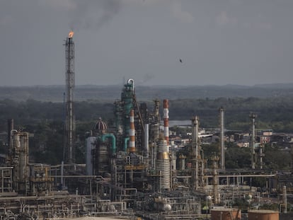 La refinería de Ecopetrol Barrancabermeja en Barrancabermeja, Colombia.