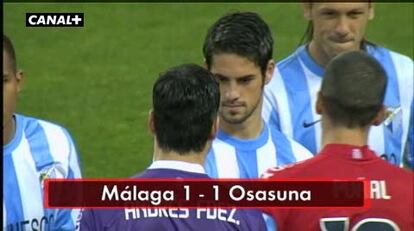 Málaga 1 - Osasuna 1