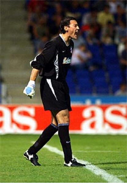 Sergio, guardameta del Atlético cedido en el Espanyol.