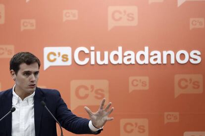 Albert Rivera, en una imagen de archivo. 