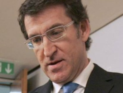 El presidente de la Xunta de Galicia, Alberto Núñez Feijóo.