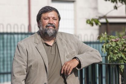 Francisco Caamaño ayer en Santiago