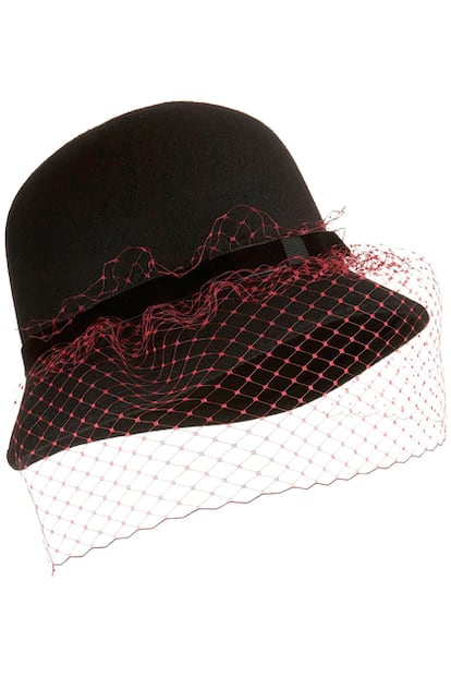 Casquete con redecilla, de Topshop (c.p.v.)