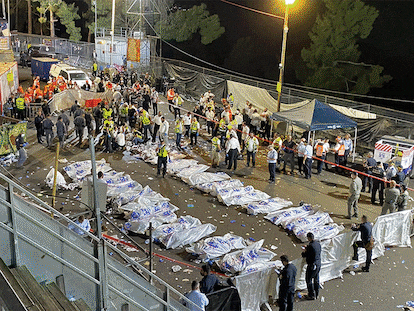 El caos en la celebración de una festividad religiosa masiva en Israel deja decenas de muertos