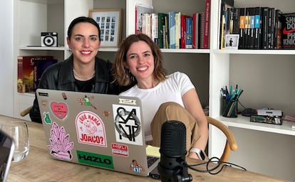 Las fundadoras del Club de Emigrados Madrid, de izquierda a derecha Juliana Bereny y Laura Otero, en una foto cedida.