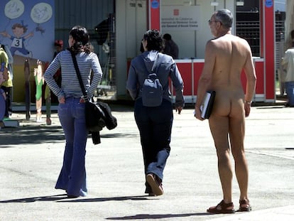 Jacint Ribas Deix, Presidente de la Asociaci&oacute;n por la defensa del derecho al desnudo