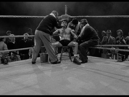 Robert De Niro, como Jake LaMotta, en 'Toro salvaje'.