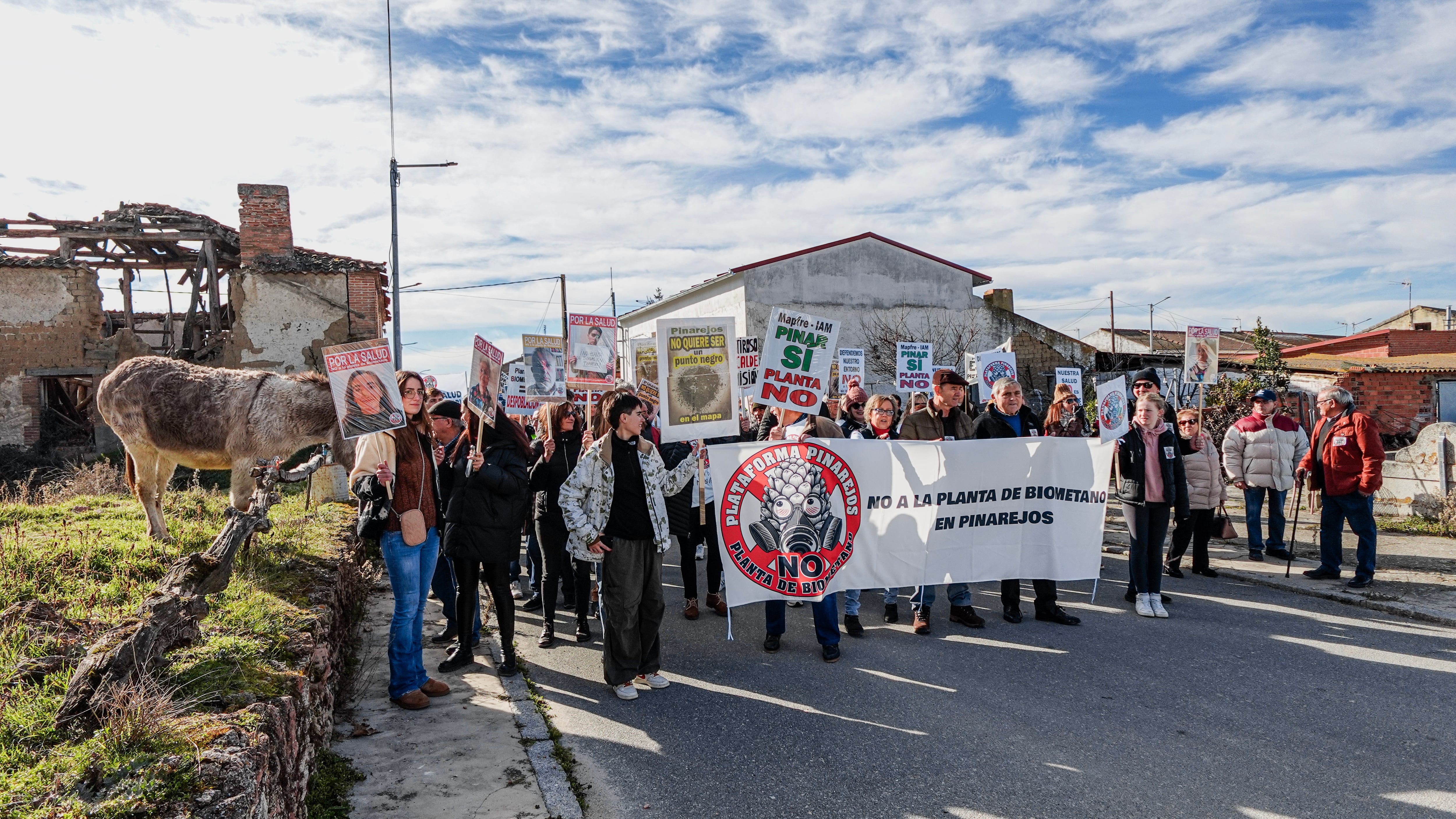 Pinarejos se alza contra la enésima planta de biometano en Castilla y León