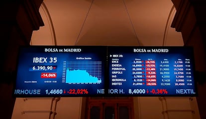 El Ibex 35, el índice selectivo de la Bolsa española.
