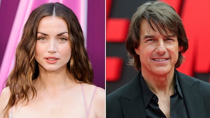 Ana de Armas y Tom Cruise